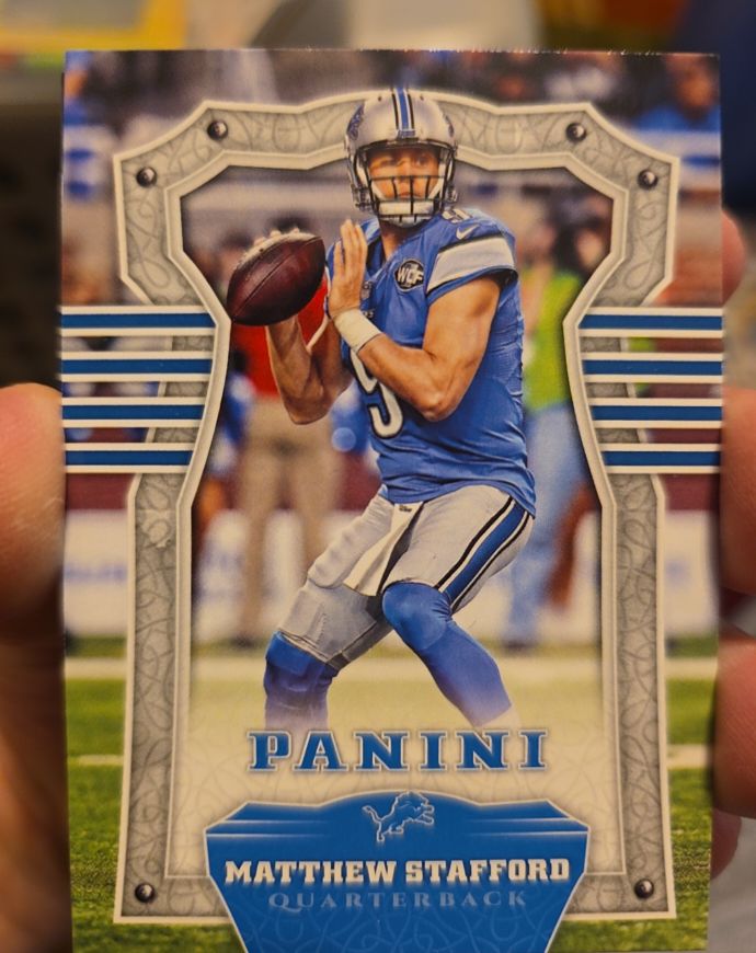2017 Panini #55 Matthew Stafford — front