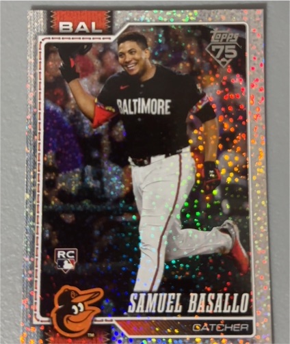2026 Topps Series 1 #104 Samuel Basallo — front