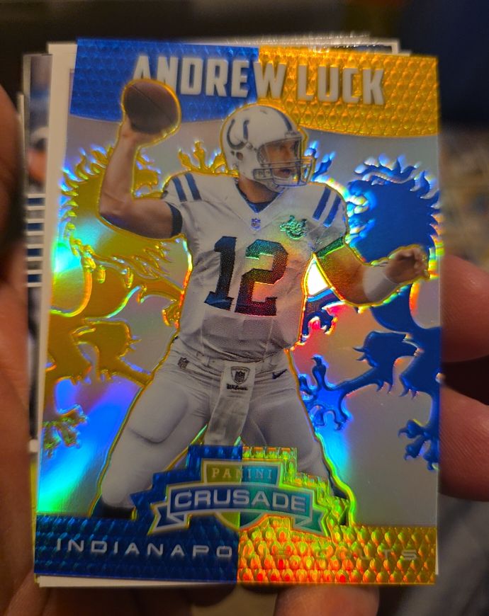 2014 Panini Rookies & Stars Crusade #15 Andrew Luck — front