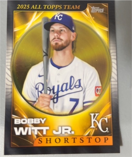 2026 Topps Series 1 #ATT-5 Bobby Witt Jr. — front