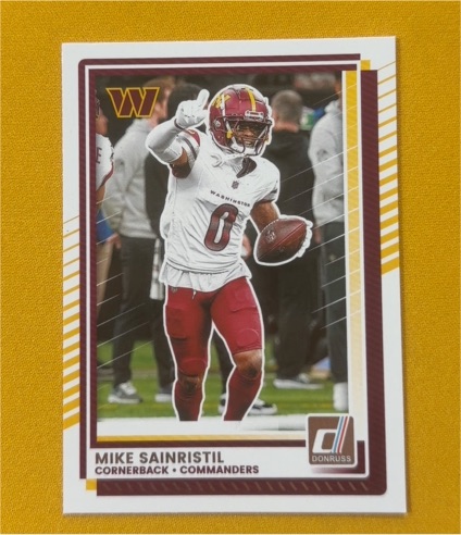2025 Donruss #38 Mike Sainristil — front