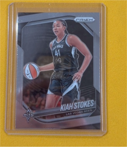 2024 Panini Prizm WNBA #122 Kiah Stokes — front