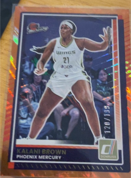 2025 Donruss WNBA #84 Kalani Brown — front