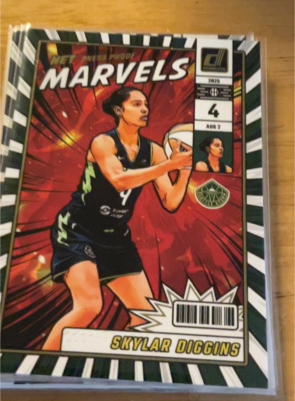 2025 Donruss WNBA Net Marvels #13 Skylar Diggins — front