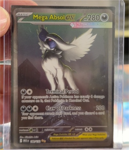 2014 Pokémon Mega Absol EX #180 — front
