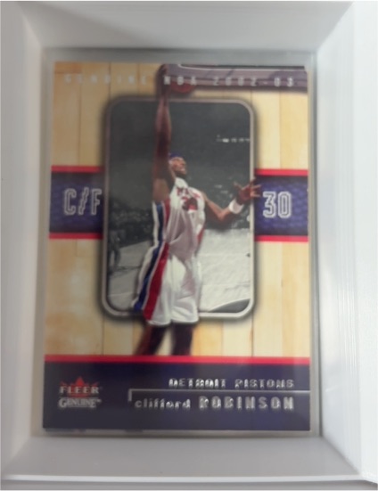 2002-03 Fleer Genuine #91 Clifford Robinson — front
