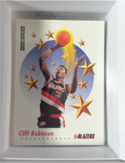 1991-92 SkyBox #507 Cliff Robinson — front