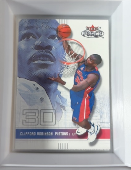 2001-02 Fleer Force #74 Clifford Robinson — front