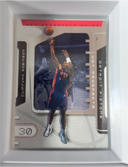 2002-03 Hoops Hot Prospects #30 Clifford Robinson — front