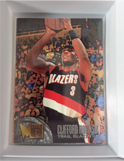 1995-96 Fleer Metal #89 Clifford Robinson — front