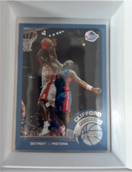 2002-03 Topps Chrome #81 Clifford Robinson — front