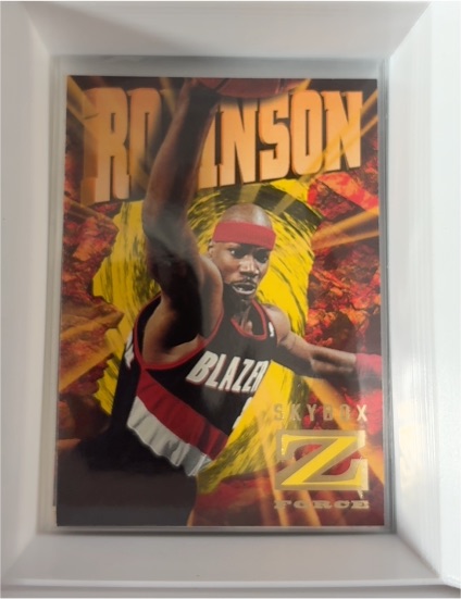 1996-97 SkyBox Z-Force #71 Clifford Robinson — front