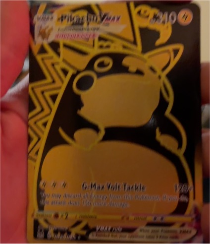 2022 Pokémon TCG Lost Origin #TG30 Pikachu VMAX — front