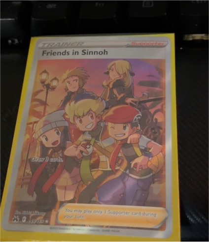 2023 Pokémon Crown Zenith #149 Friends in Sinnoh — front