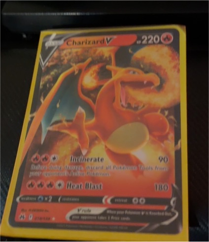 2023 Pokémon Brilliant Stars #017 Charizard V — front