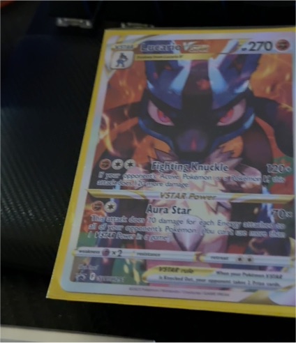2022 Pokémon SWSH291 Lucario VSTAR — front