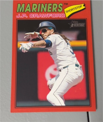 2026 Topps Heritage #289 J.P. Crawford — front