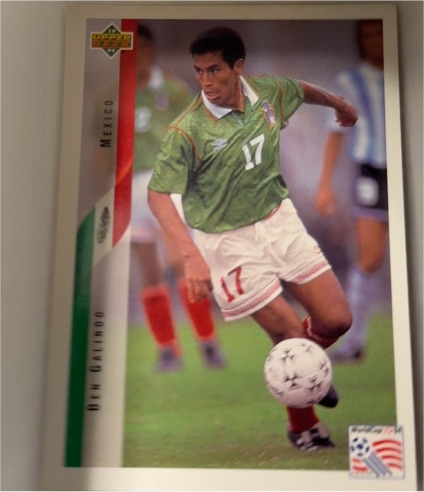 1994 Upper Deck World Cup #44 Ben Galindo — front
