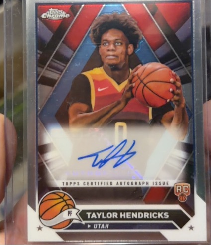 2023-24 Topps Chrome #CG-TAH Taylor Hendricks — front
