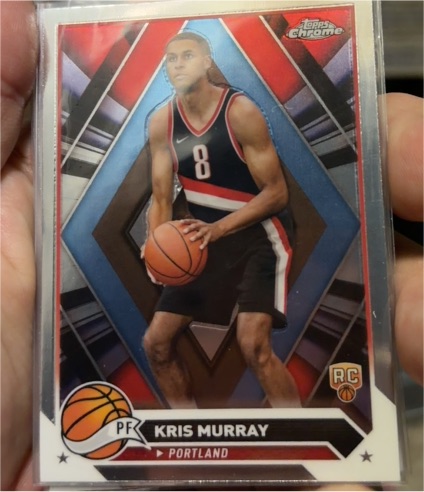 2023-24 Topps Chrome #84 Kris Murray — front