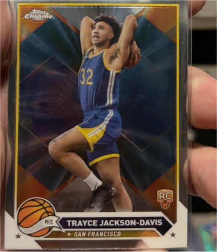 2023-24 Topps Chrome #176 Trayce Jackson-Davis — front