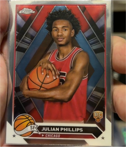 2023-24 Topps Chrome #39 Julian Phillips — front