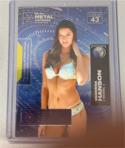 2021 Skybox Metal Universe Champions #43 Vanessa Hanson — front
