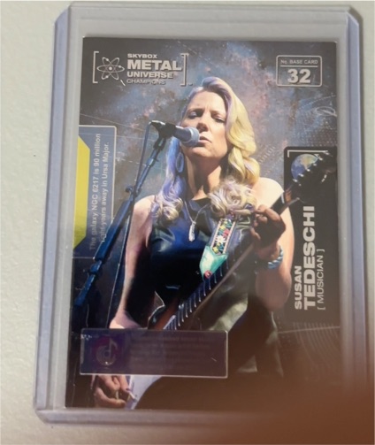 2021 Skybox Metal Universe Champions #32 Susan Tedeschi — front