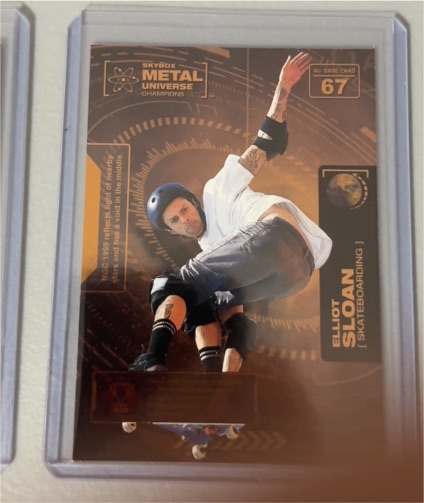 2021 Skybox Metal Universe Champions #67 Elliot Sloan — front