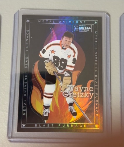 2021 Skybox Metal Universe Champions #BF-5 Wayne Gretzky — front