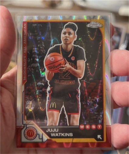 2025 Topps Chrome McDonald's All-American #84 Juju Watkins — front