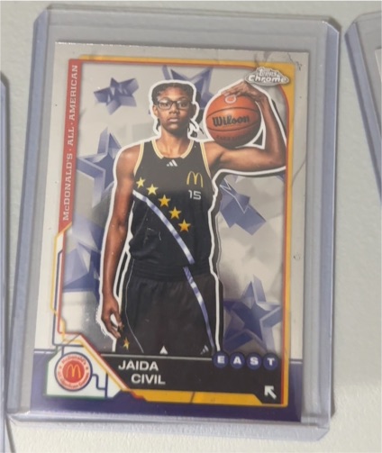 2025 Topps Chrome McDonald's All American #20 Jaida Civil — front