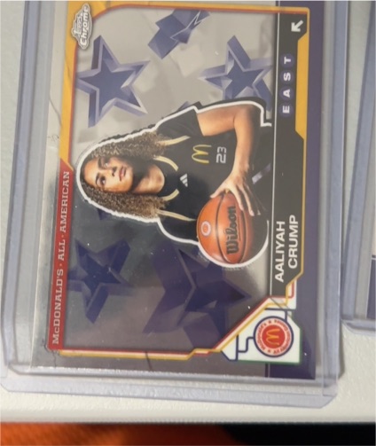 2025 Topps Chrome McDonald's All American #54 Aaliyah Crump — front