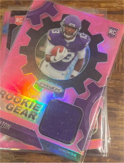 2025 Panini Prizm #RGR-TAF Tai Felton Rookie Gear — front
