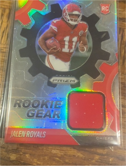 2025 Panini Prizm #RGR-JRS Jalen Royals — front