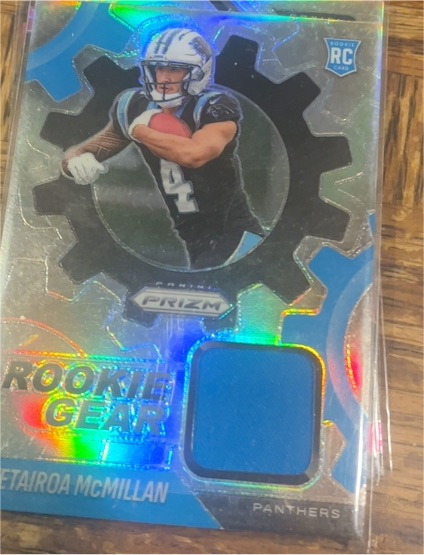 2025 Panini Prizm Rookie Gear #RGR-TMC Tetairoa McMillan — front