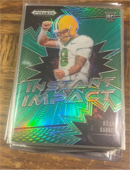2025 Panini Prizm Draft Picks Instant Impact Dillon Gabriel #II-SGL — front