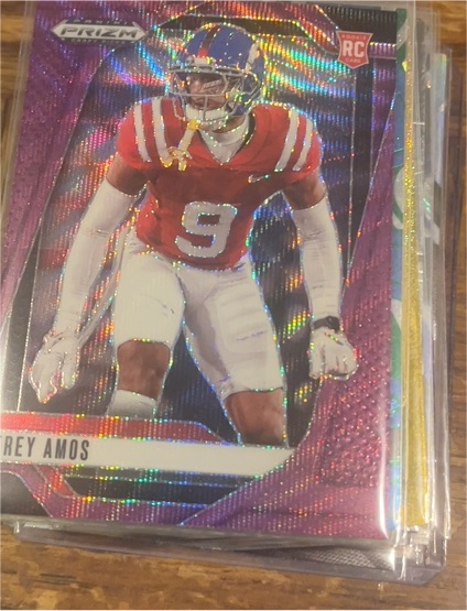 2025 Panini Prizm Draft Picks #89 Trey Amos — front