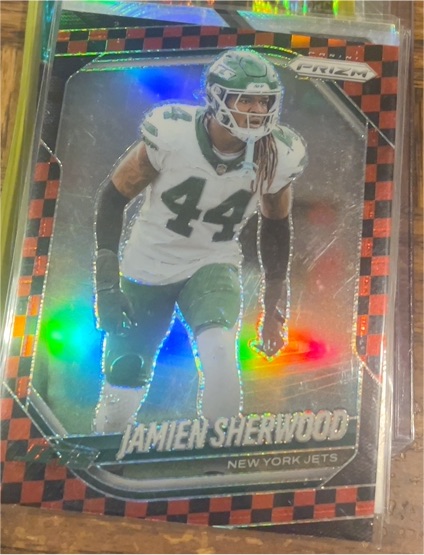 2025 Panini Prizm #221 Jamien Sherwood — front