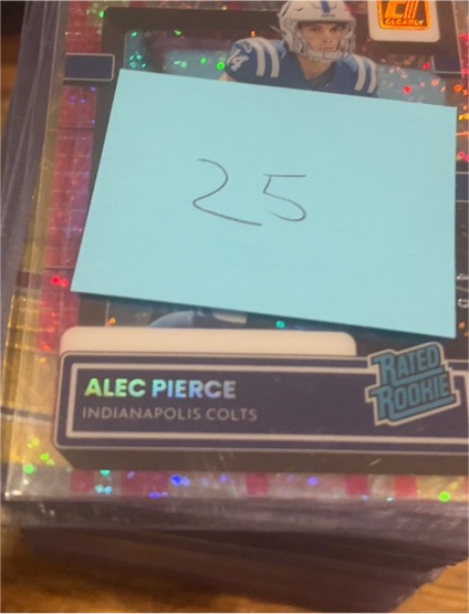 2022 Donruss Optic #221 Alec Pierce — front