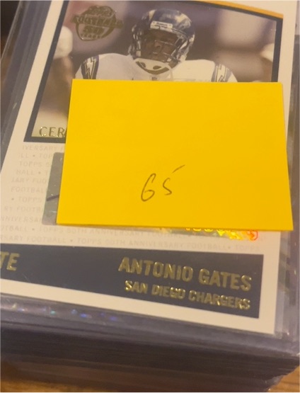 2005 Topps #200 Antonio Gates — front