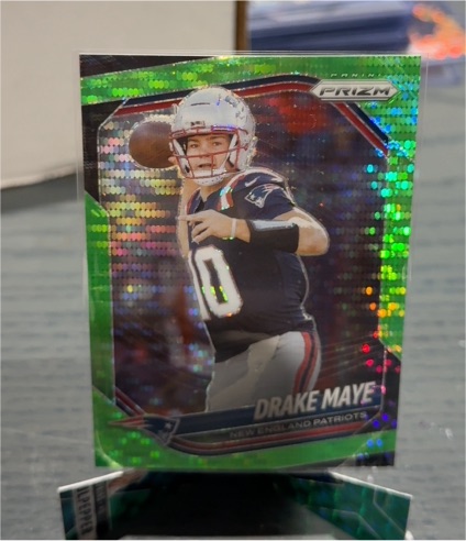 2025 Panini Prizm #165 Drake Maye — front