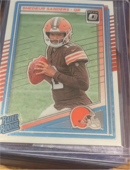 2025 Panini Donruss Optic #203 Shedeur Sanders — front