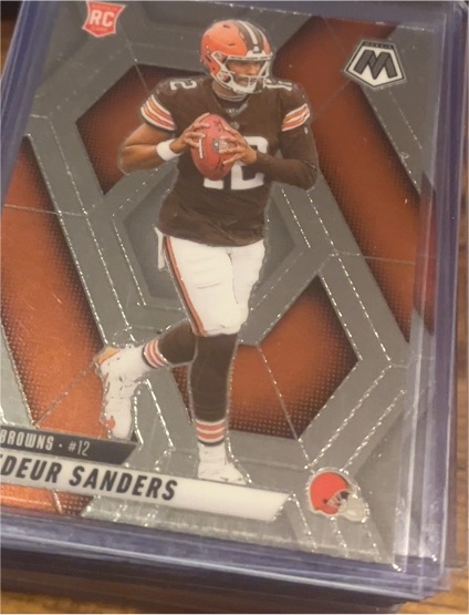 2025 Panini Mosaic #302 Shedeur Sanders — front