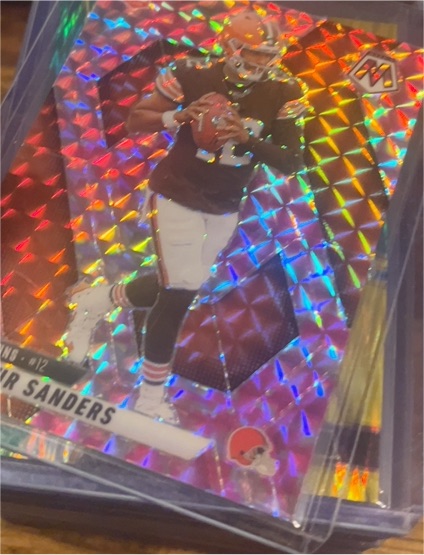 2025 Panini Mosaic #302 Shedeur Sanders — front