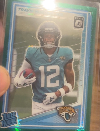 2025 Panini Donruss Optic #201 Travis Hunter — front