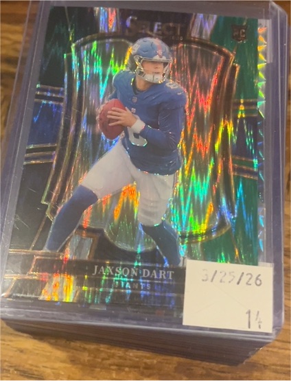 2025 Panini Select Premier Level #193 Jaxson Dart — front