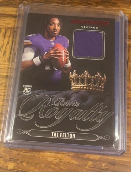 2025 Panini Rookies & Stars Rookie Royalty #RR-TFN Tai Felton — front