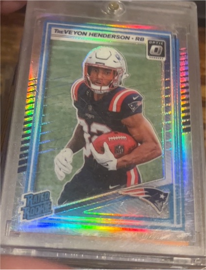 2025 Donruss Optic #248 TreVeyon Henderson — front