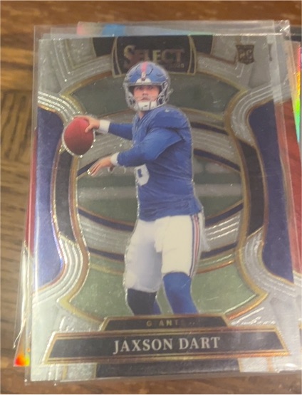 2025 Panini Select #93 Jaxson Dart — front